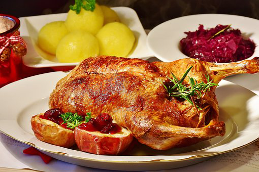 Anagrams of Christmas Meal Items
